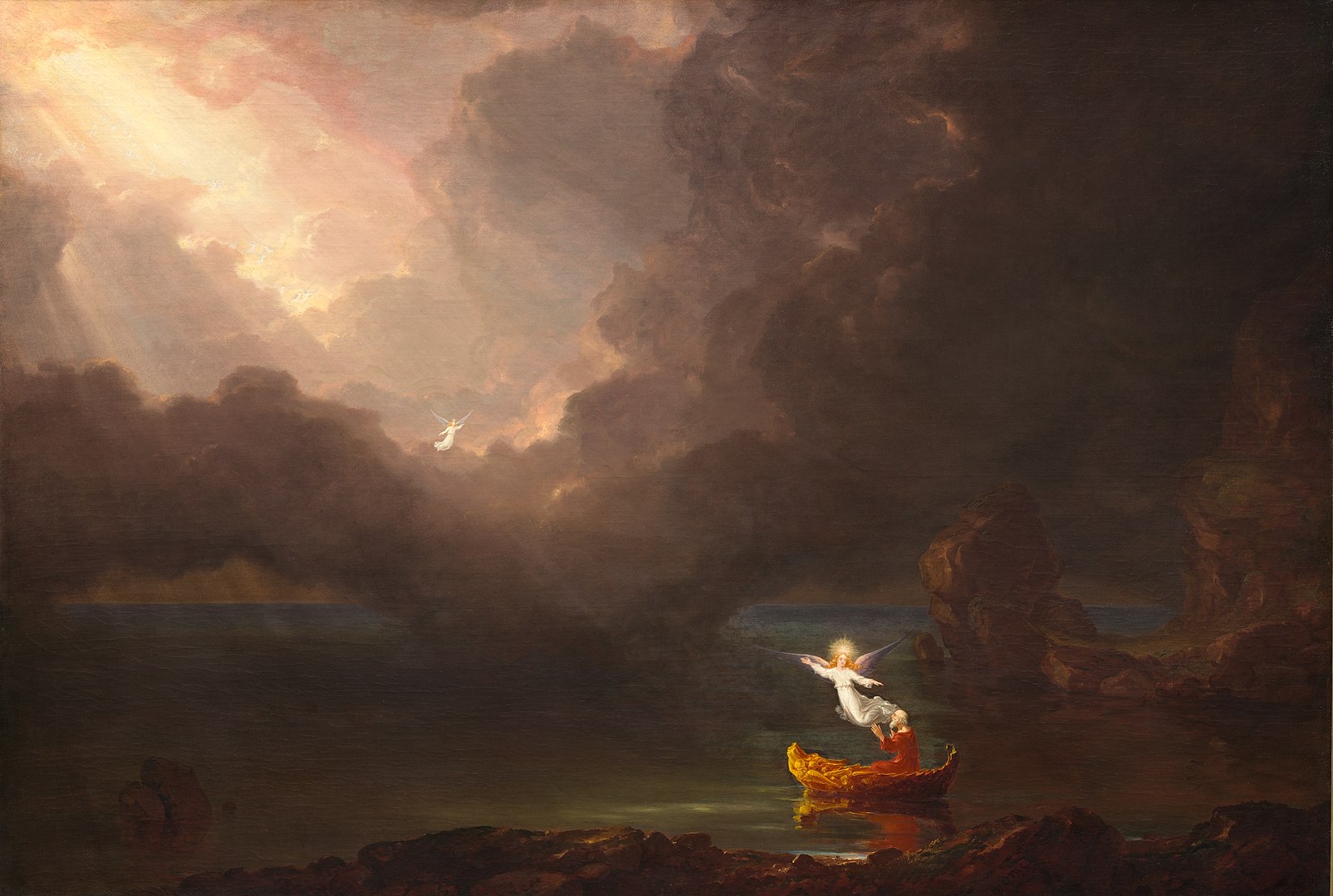 Thomas Cole - The Voyage of Life - Old Age