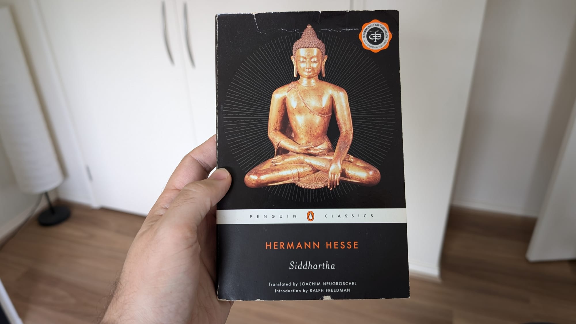 Book cover - Siddhartha by Hermann Hesse