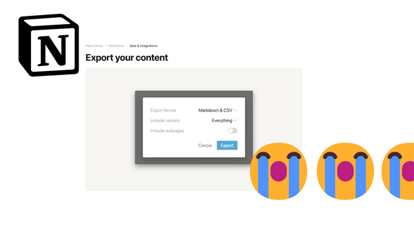 Improving Notion Workspace Exports (for Backup with Git)